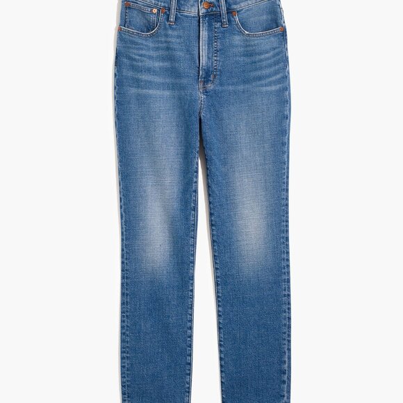 Madewell The Perfect Vintage Crop Jean in Sandford Wash, Summerweight, Size 25 - Picture 3 of 14